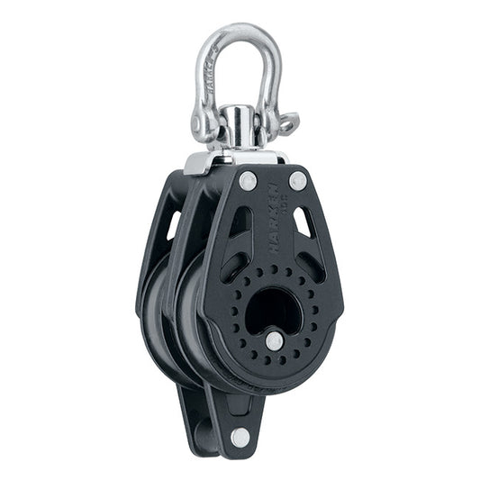 Harken 40mm Carbo Block- Double, Becket - 2639