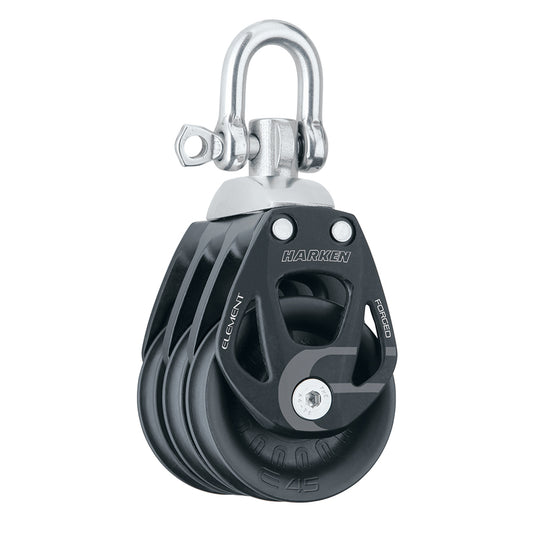 Harken 45 mm Aluminum Element Triple Block - Swivel - 6240