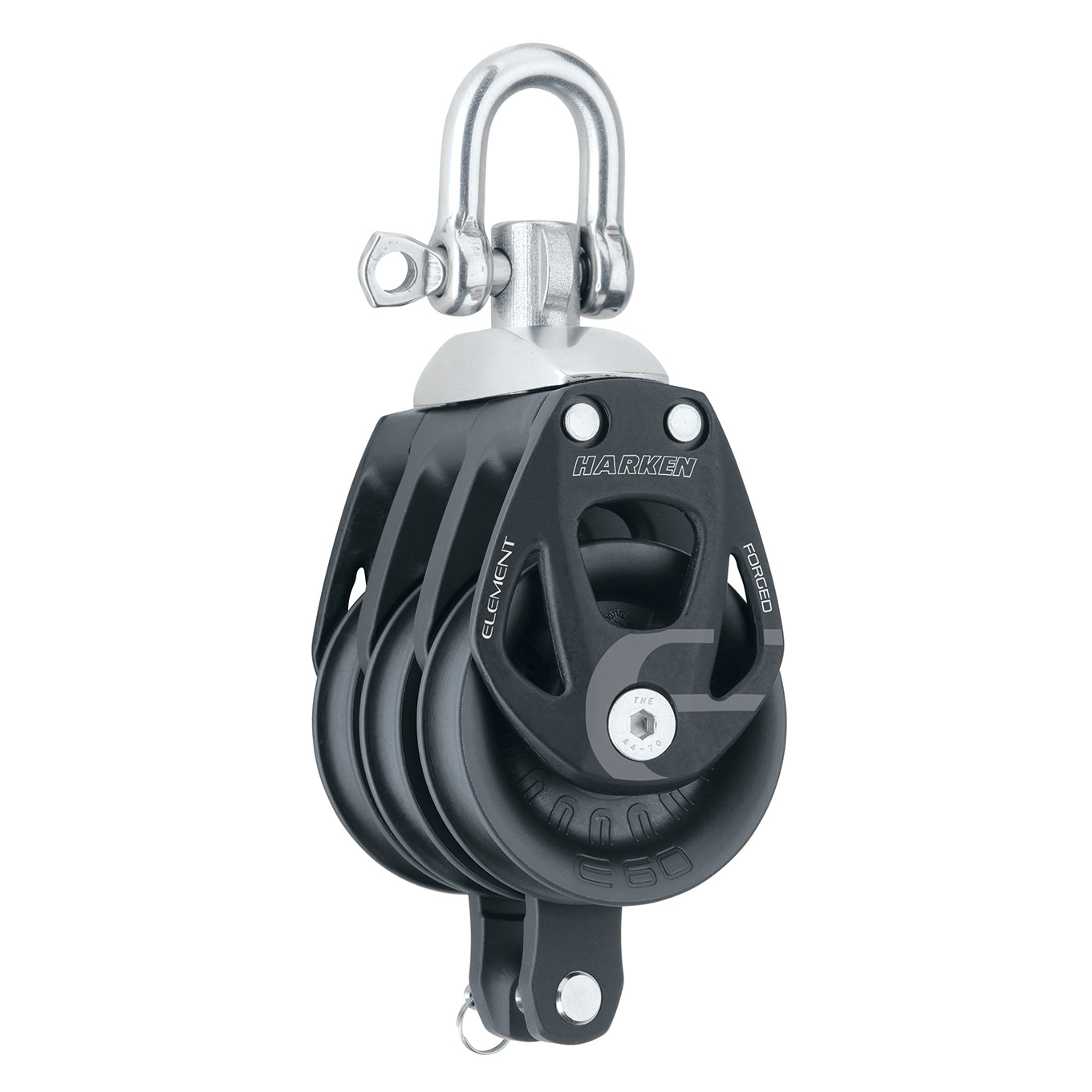 Element Block, 60mm, Triple Swivel  w/Becket - 6273