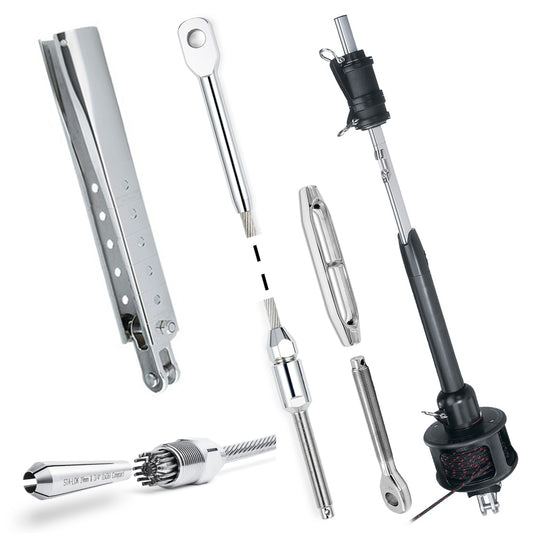 MKIV Unit 2 with 5/16" (8MM) Headstay w/ Long Link Plates and 5/8" Toggle - MKIV2-1020L