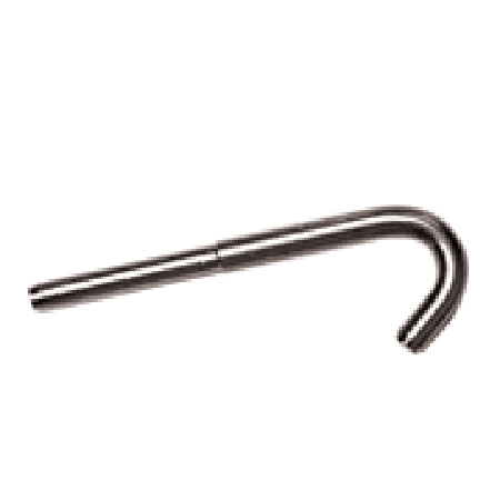 Swage J-Hook, 3/32" Wire - SWJ03-1