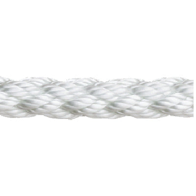 Pre-Cut Mega Plait SALE, 3/4", White, 35 Feet